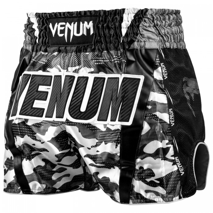 Муай Тай Шорти - Venum Full Cam Muay Thai Shorts - Urban Camo Black​